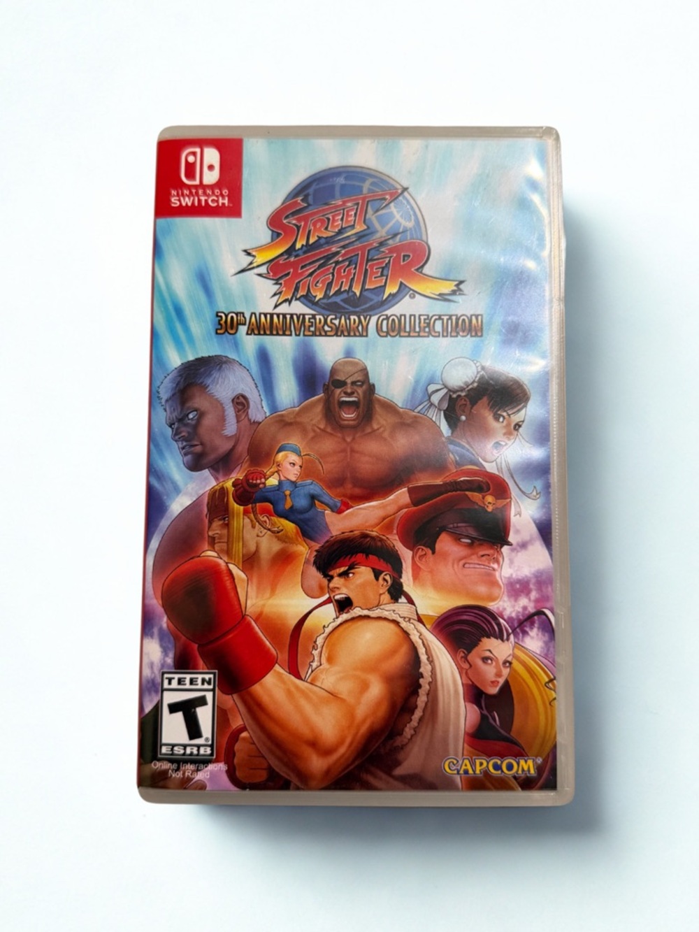 Street Fighter 30th Anniversary Collection - Capcom (Blue Cover)